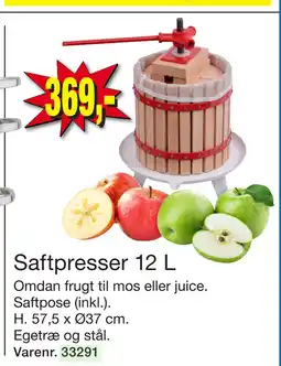 Harald Nyborg Saftpresser 12 L tilbud