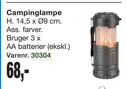 Harald Nyborg Campinglampe tilbud