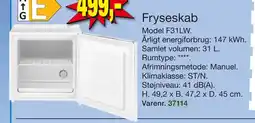 Harald Nyborg Fryseskab tilbud