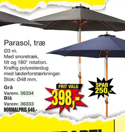 Harald Nyborg Parasol, træ tilbud