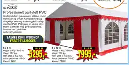 Harald Nyborg Professionelt partytelt PVC tilbud
