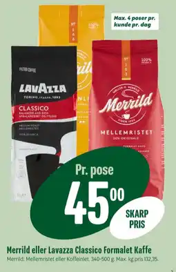 Min Købmand Kaffe Formalet tilbud