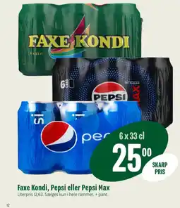 Min Købmand Cola tilbud