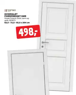jem & fix HVIDMALET FORMPRESSET DØR tilbud
