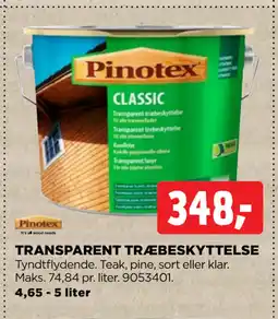 jem & fix TRANSPARENT TRÆBESKYTTELSE tilbud