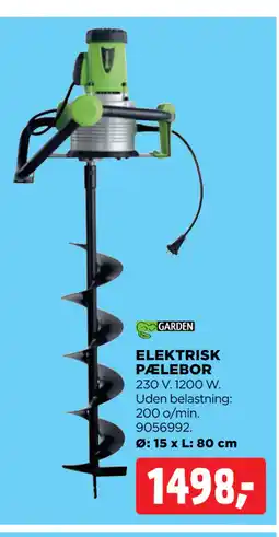jem & fix ELEKTRISK PÆLEBOR tilbud