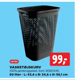 jem & fix VASKETØJSKURV tilbud