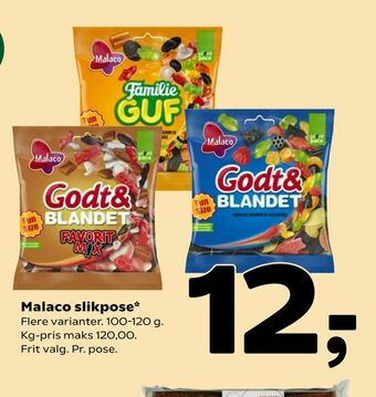 Coop 365 Malaco slikpose tilbud