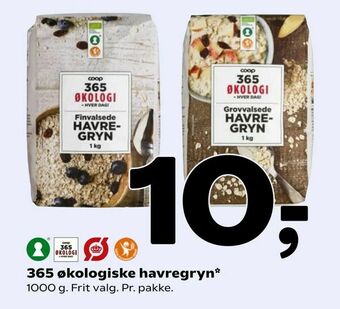 365 økologiske havregryn