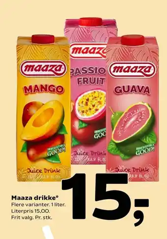 Coop 365 Maaza drikke tilbud