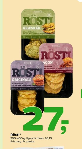 Coop 365 Rösti tilbud