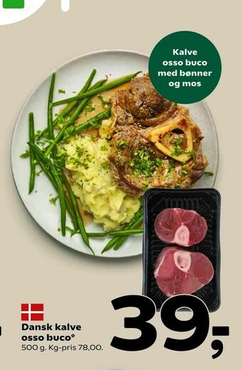Coop 365 Dansk kalve osso buco tilbud