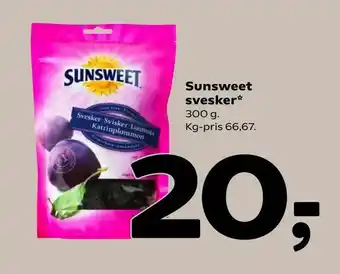 Sunsweet svesker