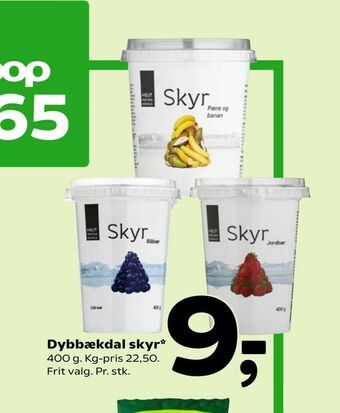 Coop 365 Dybbækdal skyr tilbud