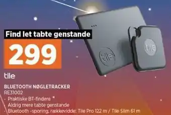 Power Bluetooth Nøgletracker RE31002 tilbud