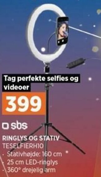 Ringlys Og Stativ