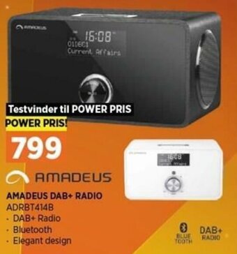Power Amadeus Dab+ Radio tilbud