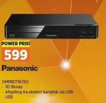 Power Panasonic DMPBDT167EG tilbud
