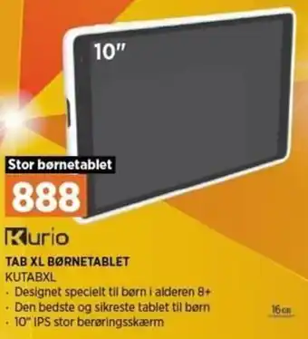 Power Tab XL Børnetablet KUTABXL tilbud