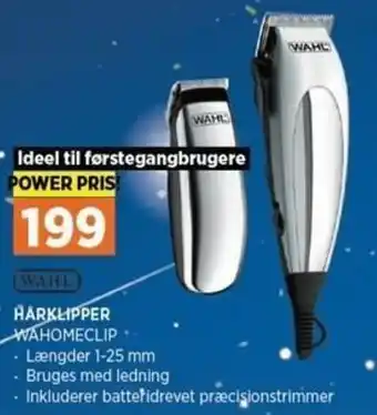 Power Hårklipper WAHOMECLIP tilbud