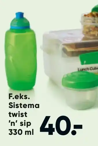 Bilka Sistema twist 'n' sip tilbud