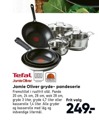 Bilka Jamie Oliver gryde- pandeserie tilbud