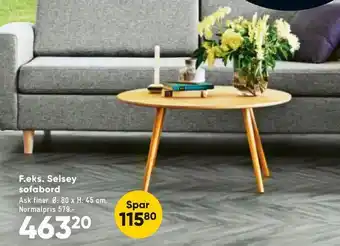 Bilka Selsey sofabord tilbud