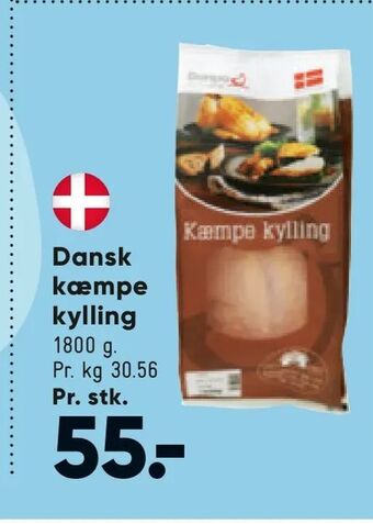 Bilka Dansk kæmpe kylling tilbud