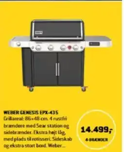 XL-BYG WEBER GENESIS EPX-435 tilbud