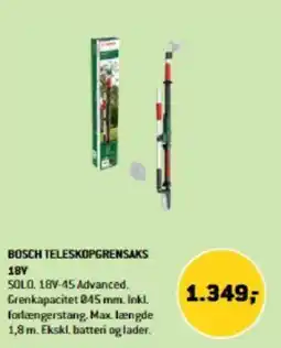 XL-BYG BOSCH TELESKOPGRENSAKS 18V tilbud