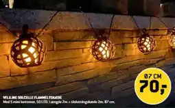 XL-BYG VELILINE SOLCELLE FLAMMELYSKÆDE tilbud