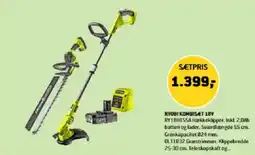 XL-BYG RYOBI KOMBISET 18V tilbud