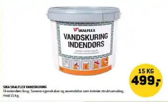 XL-BYG SIKA SKALFLEX VANDSKURING tilbud