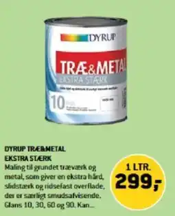 XL-BYG DYRUP TRÆ&METAL EKSTRA STÆRK tilbud