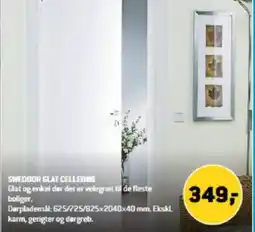 XL-BYG SWEDOOR GLAT CELLEDOR tilbud