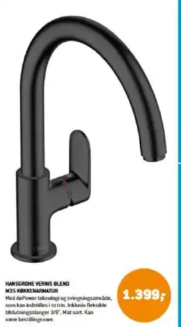 XL-BYG HANSGROHE VERNIS BLEND M35 KØKKENARMATUR tilbud