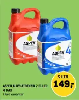 XL-BYG ASPEN ALKYLATBENZIN 2 ELLER 4 TAKT tilbud