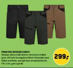 XL-BYG PROACTIVE OUTDOOR SHORTS tilbud
