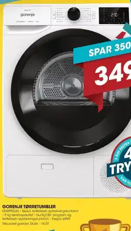 GORENJE TØRRETUMBLER