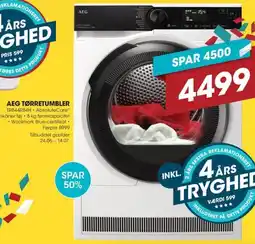 Punkt1 AEG TØRRETUMBLER tilbud