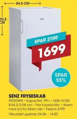 SENZ FRYSESKAB