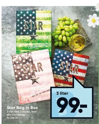 Bilka Star Bag in Box tilbud