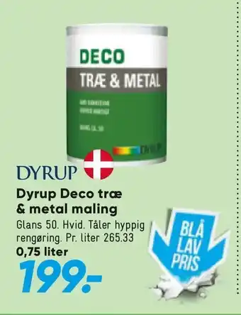 Dyrup Deco træ & metal maling