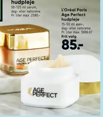 Bilka L'Oréal Paris Age Perfect hudpleje tilbud