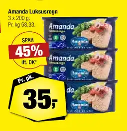 Amanda Luksusrogn