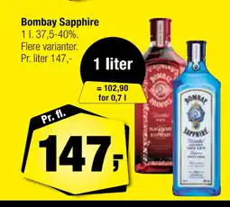 Calle Bombay Sapphire tilbud