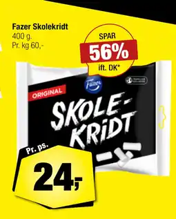 Calle Fazer Skolekridt tilbud