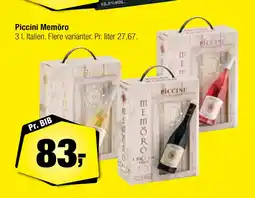 Calle Piccini Memŏro tilbud