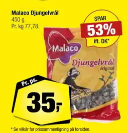 Calle Malaco Djungelvrål tilbud