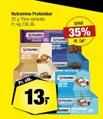 Calle Nutramino Proteinbar tilbud